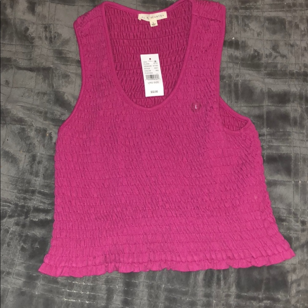NWT PACSUN CROP TANK TOP